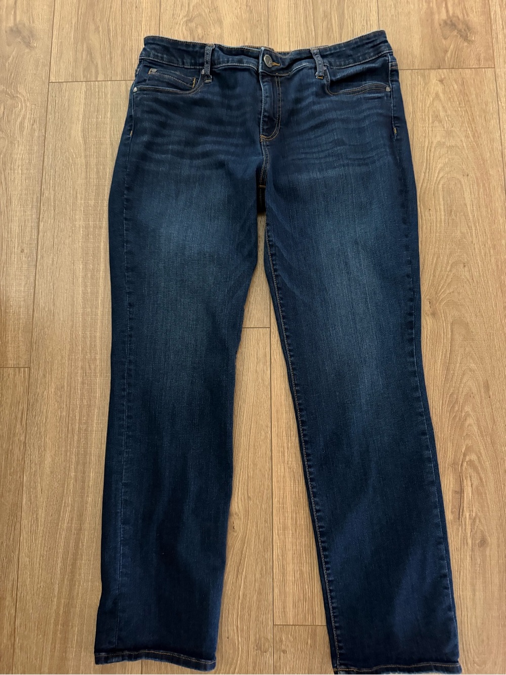 Kut from the Kloth Dark Indigo Straight-Leg Jeans
